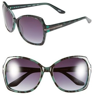 Elie Tahari 57mm Butterfly Sunglasses