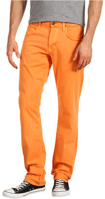 Hudson Byron Five-Pocket Straight in Amber Orange