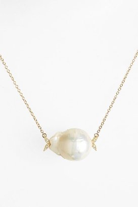 Mizuki 'Sea of Beauty' Pearl & Diamond Pendant Necklace