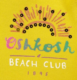 Osh Kosh Long Sleeve Hoodie - Yellow-9M