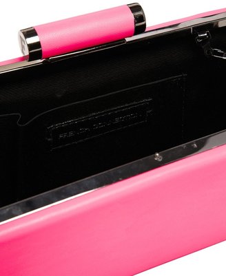 French Connection Clutch Bag in Bright Pink