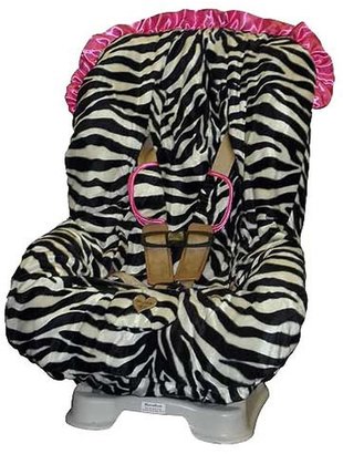 Baby Bella Maya Pink Zebra Toddler Car Seat Cover
