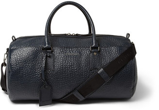 Burberry Shoes & Accessories Textured-Leather Holdall Bag