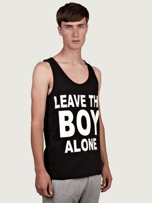 Boy London Men's Black Leave the Boy Alone Vest