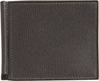 Valextra Grip Classic 6 Credit Card Wallet-Grey