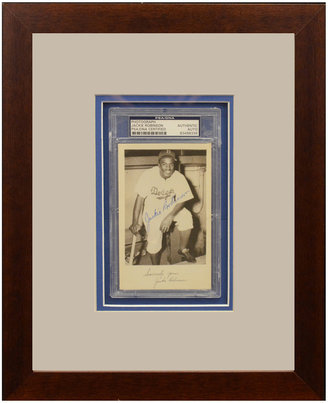 Jackie Robinson Signed Framed Photo