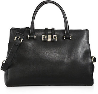 Saks Fifth Avenue Furla Exclusively for Mediterranean Medium Pebbled-Leather Tote