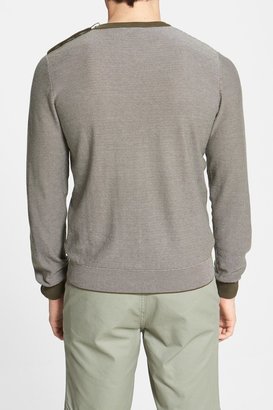 Façonnable Stripe Crewneck Sweater
