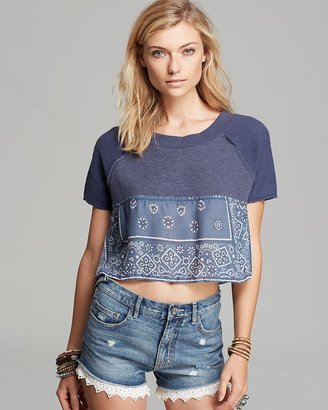 Free People Pullover - French Terry Going West