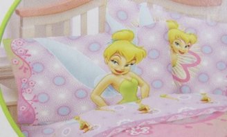 Tinkerbell Disney Fairies Cotton Rich Reversible Pillowcase Standard Size