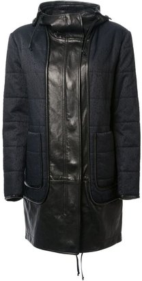 Alexander Wang two-tone padded coat