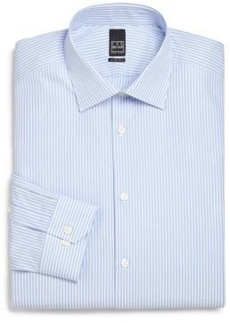 Ike Behar Slim-Fit Bengal Stripe Dress Shirt