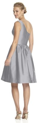 Alfred Sung D530 Bridesmaid Dress in French Gray