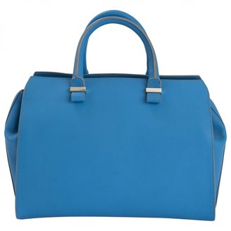 Victoria Beckham Blue Leather Handbag