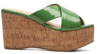 Obsession Rules Domino Wedge Sandal
