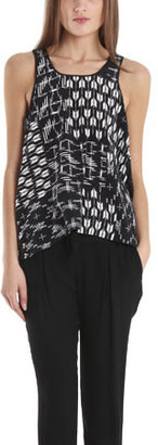 Rozae Nichols Ikat Tank with Sequins