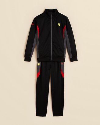 Puma Boys' Scuderia Ferrari Track Jacket & Track Pants - Sizes S-XL
