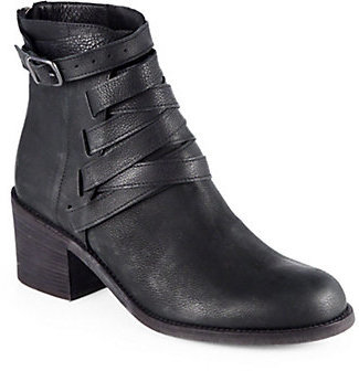Ld Tuttle Velvet Leather Lace-Up Ankle Boots