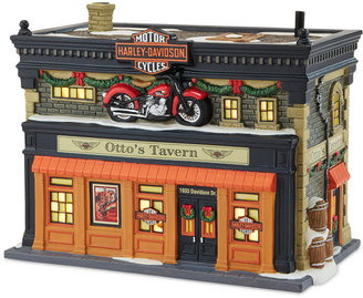 Department 56 Harley Davidson Otto's Tavern Collectible Figurine