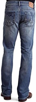Stetson Men's Rock Fit Frayed X Stitched Jeans - 11-004-1014-3003 BU