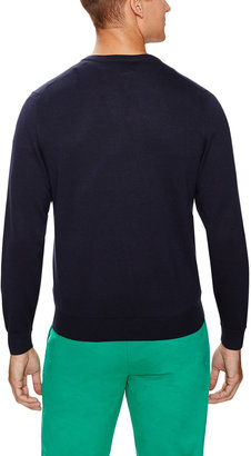 Brooks Brothers Supima Cotton V-Neck Sweater