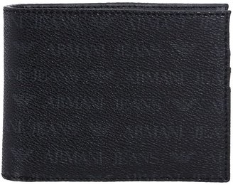 Armani Jeans Logo billfold wallet
