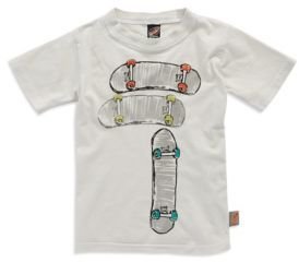 Charlie Rocket Boys 2-7 Skateboard Graphic T-Shirt