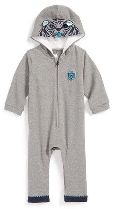 Little Marc Jacobs 'Tiger' Hooded Romper (Baby Boys)