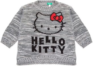 Benetton Girl`s Hello Kitty knit