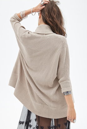 Forever 21 Open-Front Dolman Cardigan