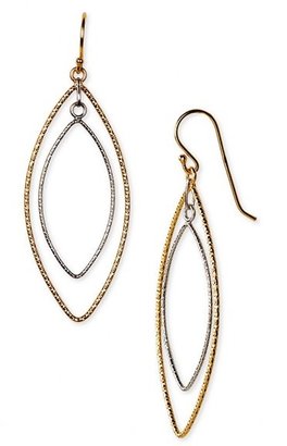 Argentovivo Double Marquise Drop Earrings (Nordstrom Exclusive)