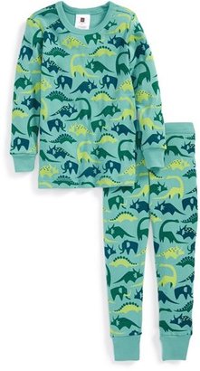 Tea Collection 'Dinosaurier' Graphic Fitted Pajamas (Toddler Boys, Little Boys & Big Boys)