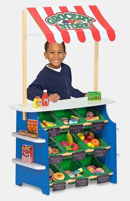 Melissa & Doug Play Time Convertible Grocery Store & Lemonade Stand Playset