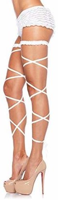 Leg Avenue Women's Shiny Garter Leg Wraps