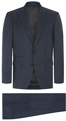 Boss Black Formal Peak Lapel Wool Silk Suit