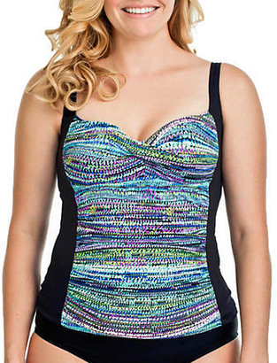 It Figures It Figures! Making Tracks Wire-Free Shaping Tankini Top
