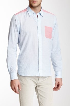 Eton Two-Tone Plaid Shirt