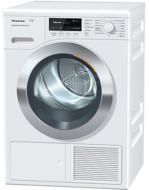 Miele TKG 440 WP Heat Pump Tumble Dryer, 8kg Load, A+ Energy Rating, ChromeEdition