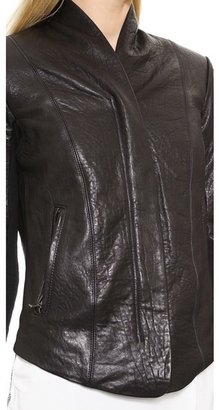 Veda Boss Classic Leather Jacket