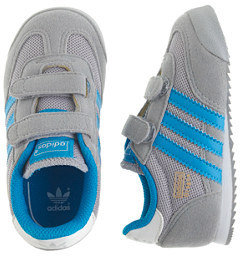 adidas Kids' junior Dragon sneakers in grey and blue