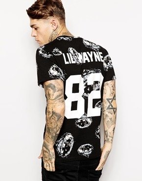 Eleven Paris X Les Artistes T-Shirt With Lil Wayne Print - Black