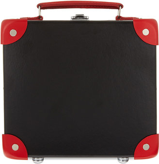 Globe-trotter Centenary 9" Mini Utility Case, Black/Red Exclusive