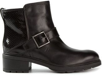 Hogan buckled ankle boots