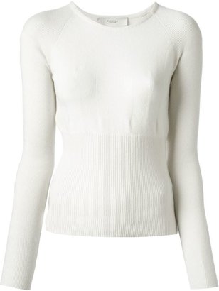 Pringle ribbed sleeves and waist sweater