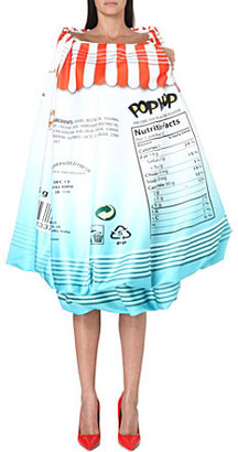Moschino Popcorn strapless dress