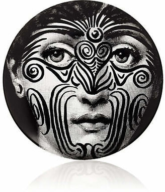 Fornasetti Theme & Variations Plate No. 9 - Wht.&blk