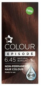 Superdrug Colour Episode Burgundy Red 6.45