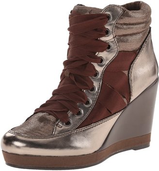 volatile women's elevation platform wedge sneaker
