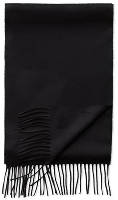Charles Tyrwhitt Black cashmere & merino scarf