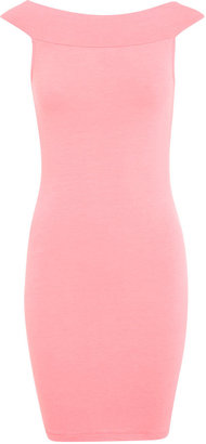 Miss Selfridge Pink bardot dress